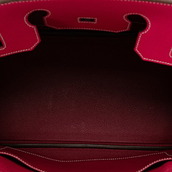 Hermes Birkin 35 Candy Handbag Rose Dirrian Pink Epsom Leather Women's HERMES - Picture 6 of 11